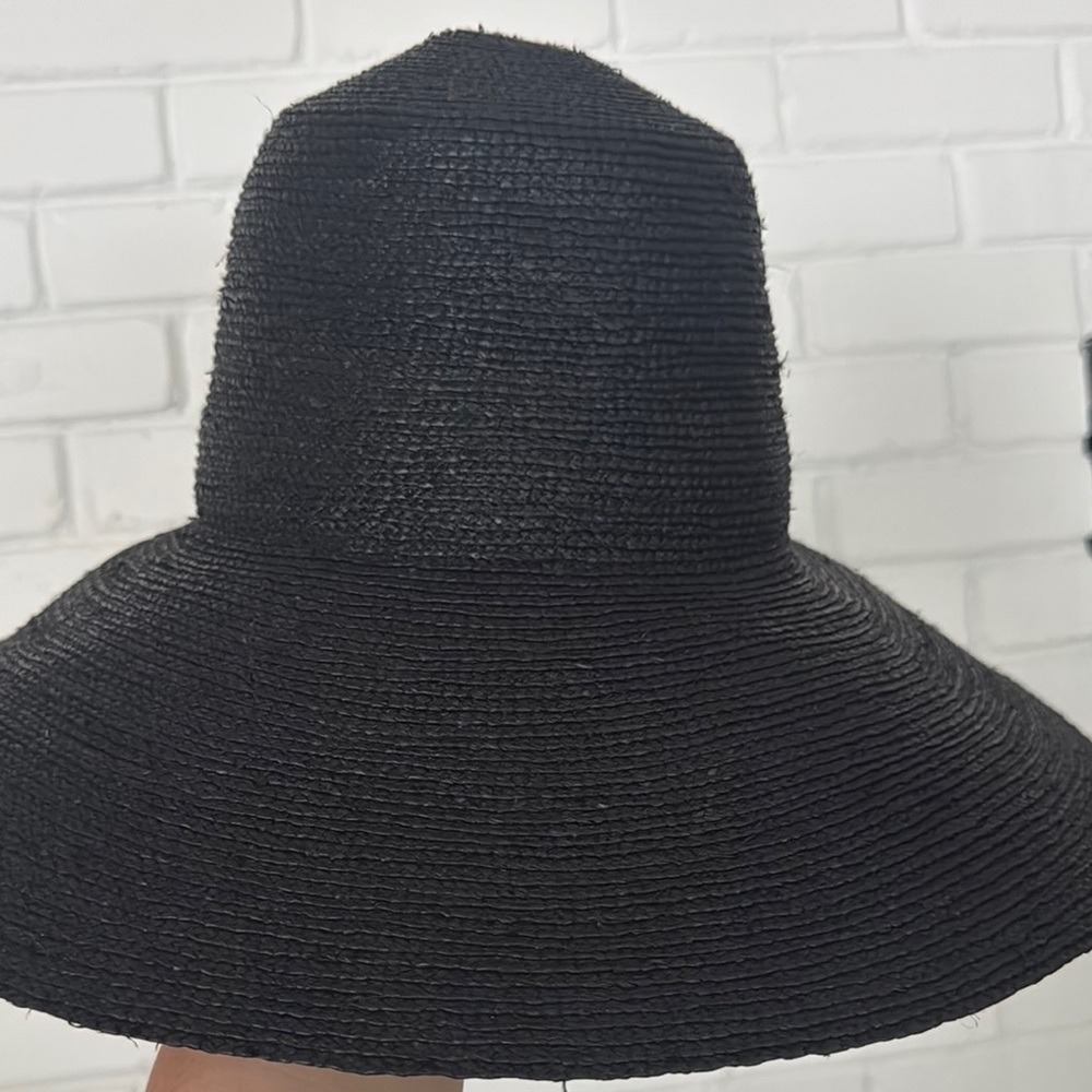 Janessa Leone packable black hat